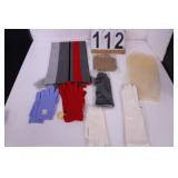 Flat Of VTG Ladies Glove & Scarves Some -