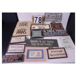 Flat Of Wall Art Includes Our Kids Have Paws