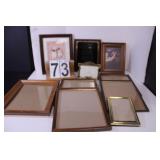 Group Of Pictures And Document Frames -