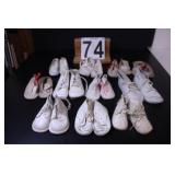 Flat Of VTG  Baby Shoes