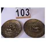 Brass Plate Wall Hangings