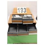 2 VHS Movie Holders 1 Has Recorded Movies