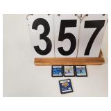 4 Nintendo DS Games Includes Dolphin Z