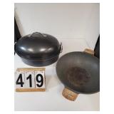 Roaster W/ Rack - Wok