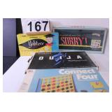 4 Games W/ Ouija - Yahtzee - Sorry - Connect Four