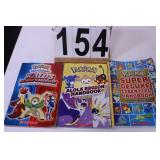 3 Pokemon Handbooks