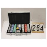 Poker Chip Set (Mostly New)