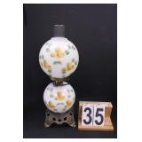 Lamp 22" T (works Needs New Bulb On Top)