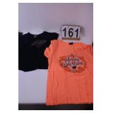 2 Harley Davidson Shirts Size Large