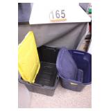 2 Totes W/ Lids
