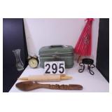 Clock No Back - Vase - Rolling Pin - Umbrella -
