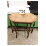 Wooden End Table 30"T X 32"W X 20"D