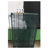 4 Tier Wire Shelf W/ Wheels