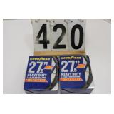2 Good Year 27.5" Bicycle Inner Tubes
