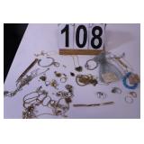 Flat w/ Some Gold Filled Items w/ Pen ~ Watches ~