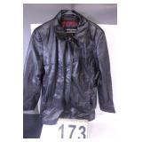 Wilsons Black Leather Jacket XL