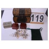 Jewelry Boxes w/ Costume Rings