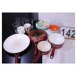 Wearever Pots & Pans ~ Plates ~ Cups