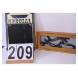 Blue Plate Special Slate Board - VTG Tool -