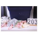 Tote Full Of Scrap Material