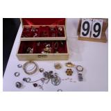 Jewelry Box /  Seiko Watch ~ Rings ~ Necklaces