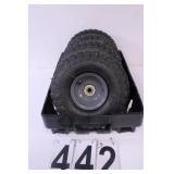 Set of 4.10 /3.50 4" Tires