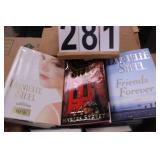 Box Of Books Contains Mostly Danielle Steel -