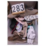 Clear Tote W/ Lid Of New Shoes Size 9-10 Womens -