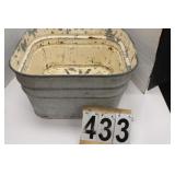 Metal Washtub