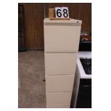 5 Drawer File Cabinet 60.75" T X 15" X 22"