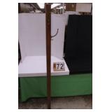 Wood Coat Rack 69.5" T