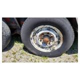 Blue Enclosed Trailer