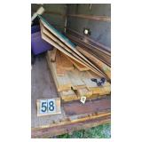 Contents of Trailer 24 2X6s ~ Plywood ~ Quikrete