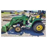 John Deere Model 4200 Diesel HST W/ Loader