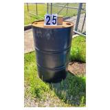 55 Gallon Metal Barrel