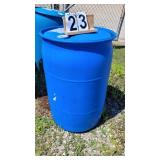 55 Gallon Plastic Barrel