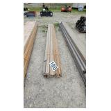 Approx. 40pc 1x4 Toung & Grove Siding