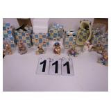 8 Enesco The Little Piggies Figures