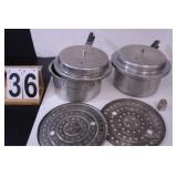 Box W/ 2 Mirro  Pressure Cooker No Relief -
