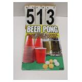 Beer Pong Metal Sign 11.5" X 8.5"