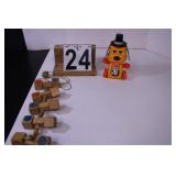 VTG Fisher Price Wooden Pull Toy - VTG -