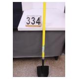 Round Tip Shovel Fiber Glass Handle New