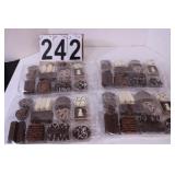 4 Trays Assorted Cookies W/ Dark Chocolate-