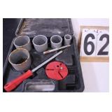 Hole Saw Set W/ Files And Case