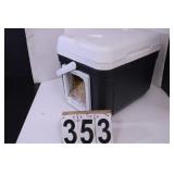 Cooler Transformed Into A Feral Cat House