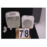 Tabletop Fan ~ Tabletop Heater Both Work