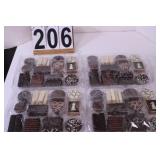 4 Trays Assorted Cookies W/ Dark Chocolate-