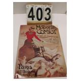 Motocycles Comiot Metal Sign 15.5" X 11.5"