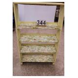 Wood Shelves 4 Shelves 61" X 38" X 12"