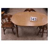 Table W/ 3 Chairs